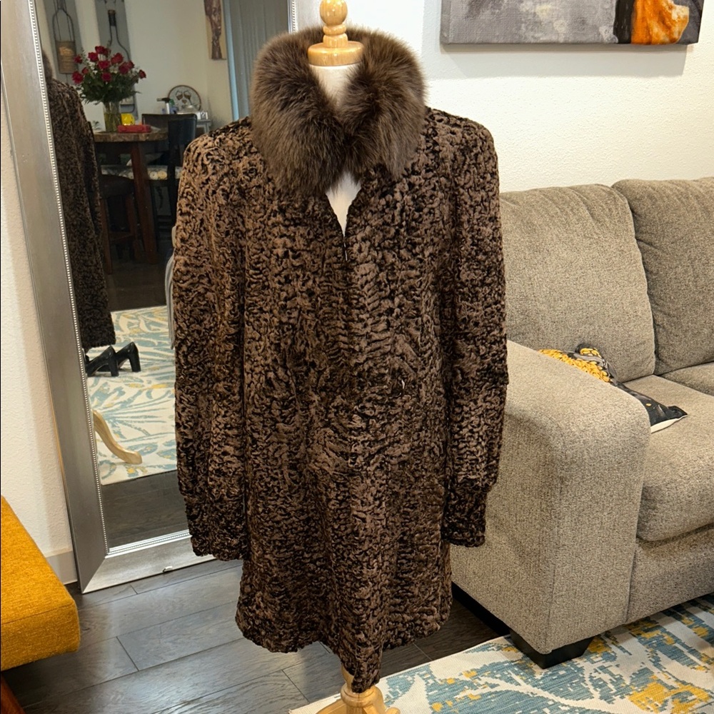 Luxurious Brown Fur Coat